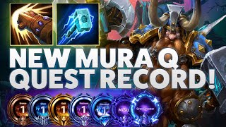 Muradin Haymaker  NEW MURA Q QUEST RECORD  Bronze 2 Grandmaster S1 2023 [upl. by Dede116]