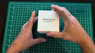 Skagen Denmark Kuppel unboxing [upl. by Zumwalt]