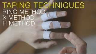 Finger tape for pulley injuries climbers finger [upl. by Zelde]