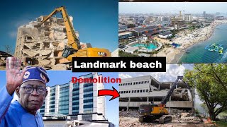 Update  Landmark Beach Demolition One Month Later  Whats Next [upl. by Irtimed]