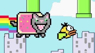 8bit Tom Cat VS Annoying Floppy Bird [upl. by Norreg]