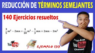 💝👉 Reducir Términos Semejantes Polinomios CON FRACCIONES Y ENTEROS  💥 FÁCIL Para PRINCIPIANTES ✅ [upl. by Biondo592]