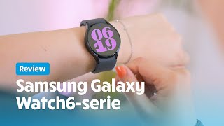 De nieuwste Samsung smartwatch  Samsung Galaxy Watch6 Review [upl. by Eihs]