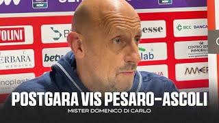 Mister Domenico Di Carlo  Postgara Vis PesaroAscoli  Ascoli Calcio [upl. by Hennie]