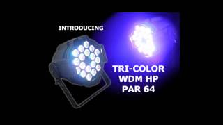 TriColor Par 64 LED [upl. by Annawad]