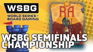 SemiFinal Championship Ra  World Series of Board Gaming 2024 [upl. by Taggart]