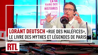 Lorànt Deutsch  quotRue des Maléficesquot livre des légendes et mythes de Paris [upl. by Arinay]