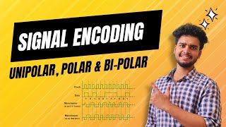 MOD2  Signal Encoding  Digital to Digital  Unipolar  Polar  Bipolar [upl. by Schroer]