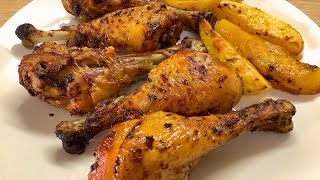 Air Fryer Spicy and Crispy Chicken Drumsticks [upl. by Skipp]