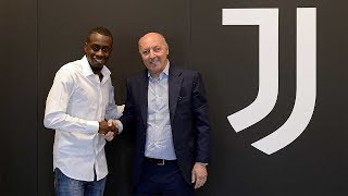 Blaise Matuidi signs for Juventus [upl. by Airdnaxila]