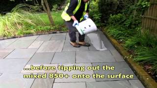 GftK VDW 850 PLUS Pavement Jointing Mortar [upl. by Lamond]