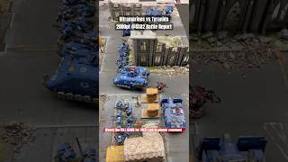 Leviathan Tyranids vs Ultramarines SPACE MARINE 2 Inspired Warhammer 40K Battle Report [upl. by Aremahs511]