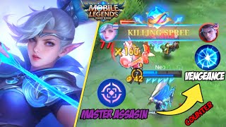 Miya Master Assasin Buat Claude Vengeance Menangis  Mobile Legends mobilelegends [upl. by Ferdinana461]