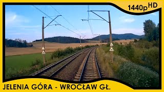 CABVIEW Jelenia Góra ➡️ Wrocław Główny Sprinter  1440p [upl. by Llenroc]