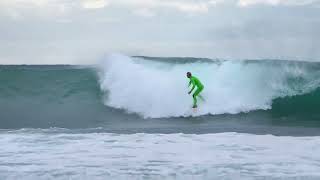 Surf Mission Ericeira Over Shallow Reef [upl. by Nesmat553]