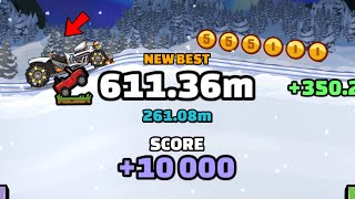 Hill Climb Racing 2  wheelie HOT ROD 611m 😱 in ICE TO MEET YOU Team Event [upl. by Rellia]