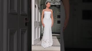 Samara Wedding Dress by Enzoani Blue [upl. by Einimod848]