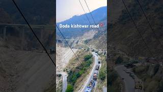 Doda kishtwar road travel jammukashmir shortvideo viralvideo [upl. by Enelam]