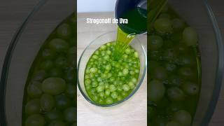 Strogonoff de uva sobremesa receitas viralvideo shortsviral [upl. by Ayila501]