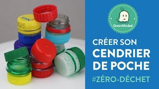 Tuto DIY  Cendrier de Poche ZéroDéchet  Avec GreenMinded [upl. by Swann]