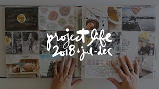 Project Life 2018  July Through December [upl. by Aniles]