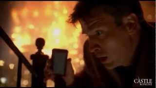 Castle  Becketts Apartment ExplodesBlows Up quotGood bye Nikki Goodbyequot HD [upl. by Kihtrak]