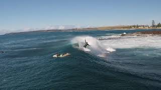 Shellharbour Swell 14th amp15th May 2018  Birdseye View [upl. by Eicaj]