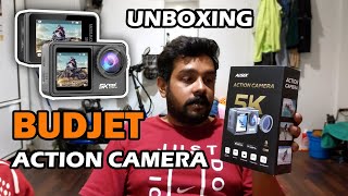 Ausek 5K Action Camera Unboxing 🔥💥 lots of Features  Fazils View  Tamil [upl. by Johnston]