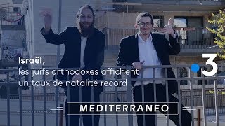 Israël les juifs orthodoxes affichent un taux de natalité record [upl. by Atelokin]