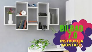 Instrukcja montażu półka BILBAO 7P [upl. by Pillyhp545]