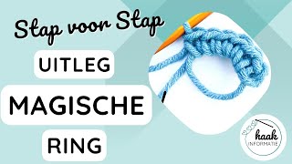 Magische Ring haken  Nederlands [upl. by Lledniw]