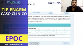 EPOC CASO CLINICO 👨‍🔬 ¿Qué es y cuáles son sus síntomas  ENARM 2024 [upl. by Anitteb]