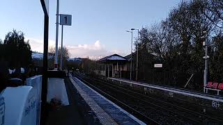 Deutsche Bahn Cargo 66 105 at Mytholmroyd 21112024 [upl. by Oinotna]