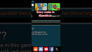 every bonus codes in flyordieio short flyordie [upl. by Woehick]