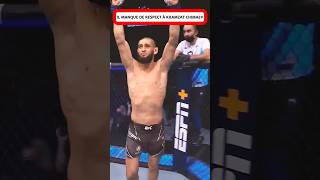 IL PROVOQUE Khamzat Chimaev et le PAIE CHER  shorts mma pourtoi fyp [upl. by Tillford]