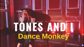 Tones and I  Dance Monkey US TV Debut  Live on Jimmy Fallon [upl. by Adnohryt]