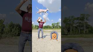 Matching twin brotherr flying body parts vs Eating candy egg amp Catching brown catt funny video😂😀 [upl. by Marcelline]