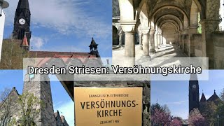 Dresden Striesen das stählerne Vollgeläut der Versöhnungskirche 3 Glocken [upl. by Vera]