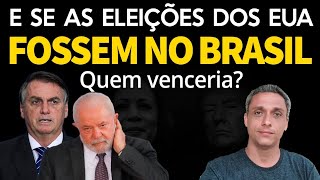 E se as eleições no Brasil fossem iguais aos EUA  Quem teria ganhado em 2022 [upl. by Elrahc912]