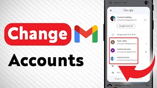 How to Change Gmail Accounts Updated [upl. by Bordy]