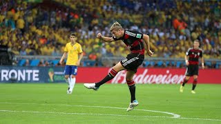 Toni Kroos vs Brazil 2014 World Cup [upl. by Obadias]