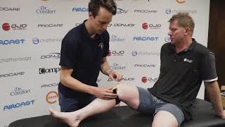 Using the DonJoy Webtech Knee Strap to Treat OsgoodSchlatter Disease  Mooney Valley Osteopathy [upl. by Rellim]