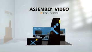 Getting Start Aluminum Exhibition Booth Full Ankit Assembly video 02 [upl. by Parrott442]