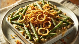 How to make a crockpot green bean casseroleholiday dish [upl. by Malliw]