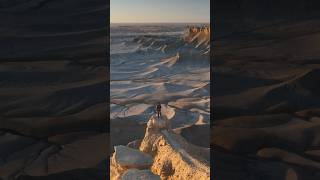 Moonscape Overlook Utah  JASONXVISUALS utah explore nationalpark drone [upl. by Yeliah80]