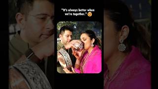 Together Forever💕  raghavchadha parineetichopra karwachauth couplegoals [upl. by Edgardo]