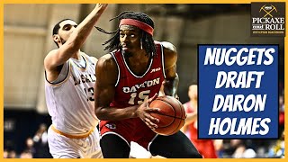 Denver Nuggets trade up for DaRon Holmes II in 2024 NBA Draft [upl. by Tiffany]