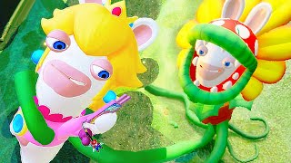 Mario  Rabbids Kingdom Battle  100 Walkthrough Part 1 Exploring Ancient Gardens [upl. by Assisi382]