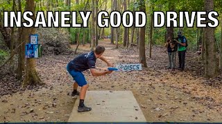 INSANELY GOOD DISC GOLF DRIVES COMPILATION [upl. by Philips]