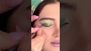 beautiful green eye makeup tutorial ♥️♥️😍 [upl. by Blalock101]